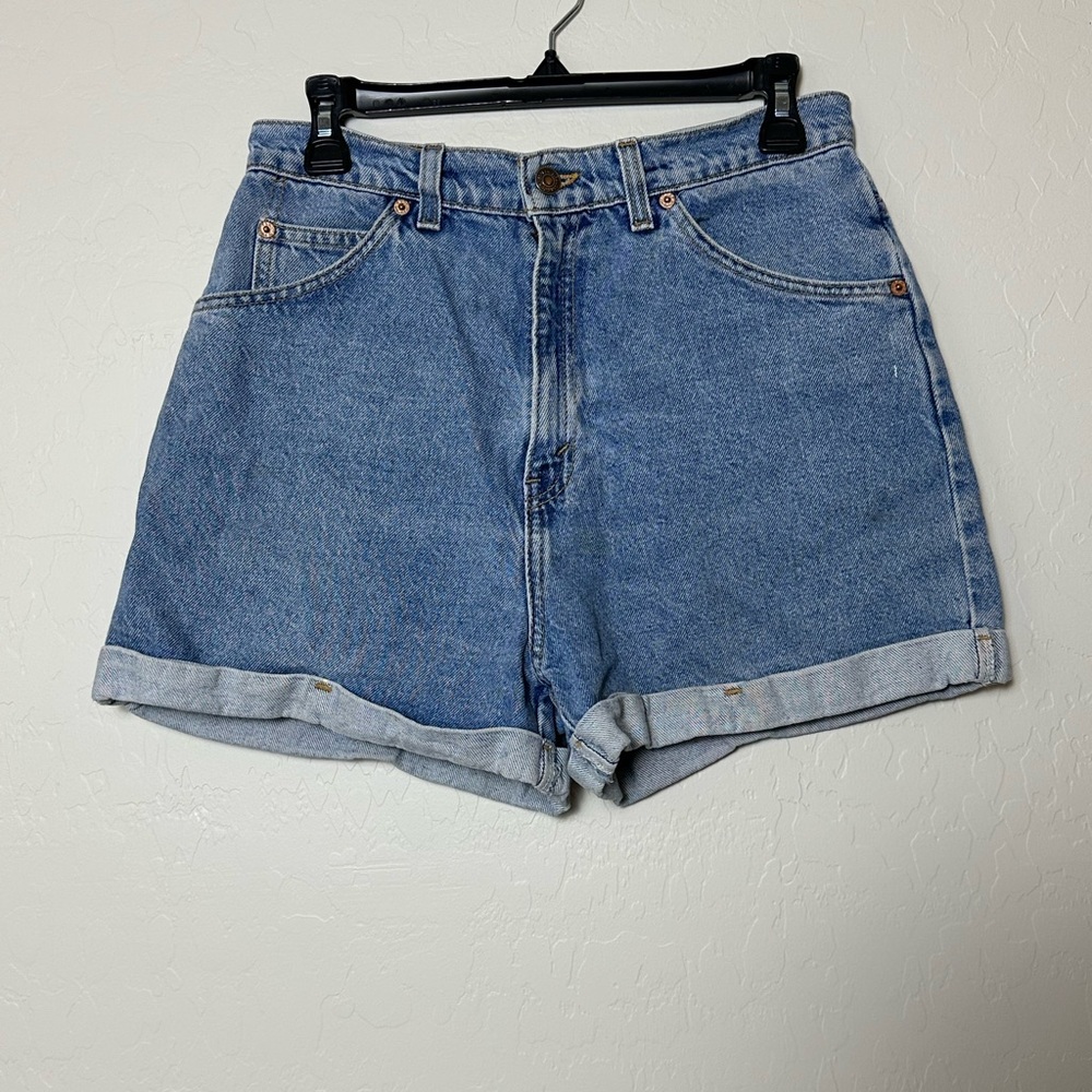 Vintage 90’s Orange Tab Levi’s High Rise Shorts